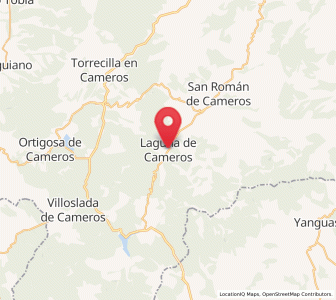 Map of Laguna de Cameros, La Rioja