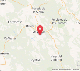 Map of Lagunaseca, Castille-La Mancha