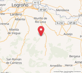 Map of Lagunilla del Jubera, La Rioja