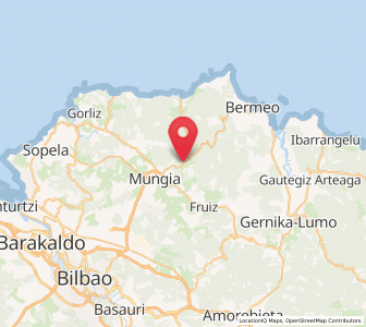 Map of Larrauri-Markaida, Basque Country