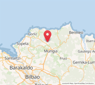 Map of Larrazabal, Basque Country