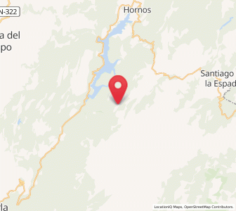 Map of Las Canaleias, Andalusia