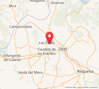 Map of Las Casas, Valencia