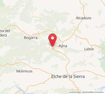 Map of Las Hoyas, Castille-La Mancha