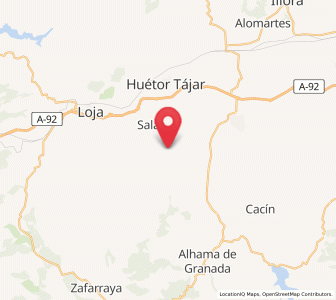 Map of Las Rosuelas, Andalusia