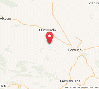 Map of Las Tiñosillas, Castille-La Mancha