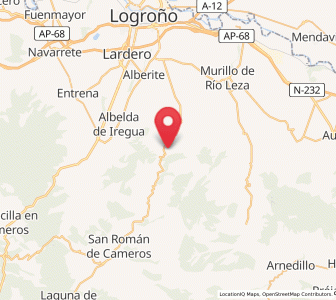 Map of Leza de Río Leza, La Rioja