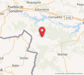 Map of Linarejos, Castille and León