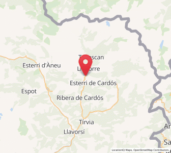 Map of Lladrós, Catalonia