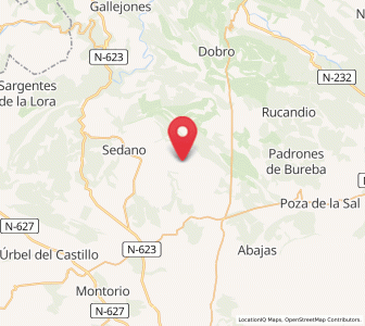 Map of Loma, Castille and León