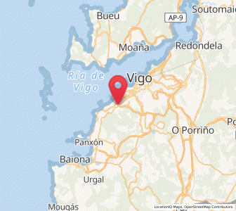 Map of Longra, Galicia