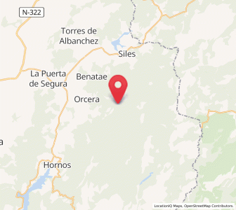 Map of Los Arroyos, Andalusia
