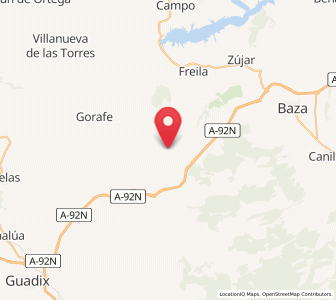 Map of Los Balcones, Andalusia