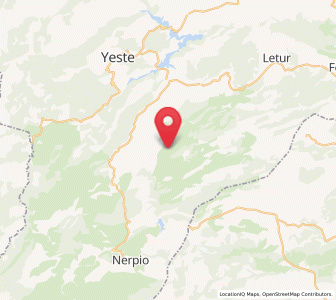 Map of Los Belmontes, Castille-La Mancha