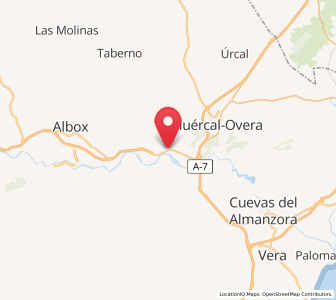 Map of Los Carasoles, Andalusia