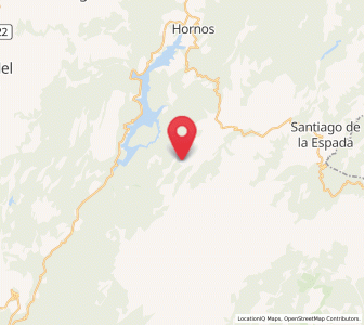 Map of Los Centenares, Andalusia