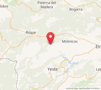 Map of Los Collados, Castille-La Mancha