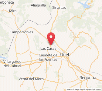 Map of Los Corrales, Valencia