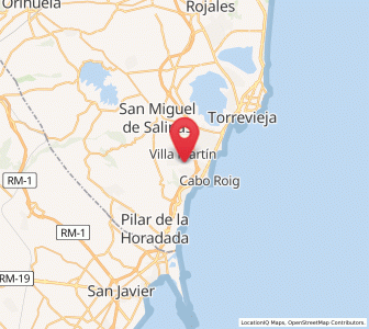 Map of Los Dolses, Valencia