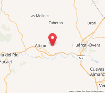 Map of Los Higuerales, Andalusia