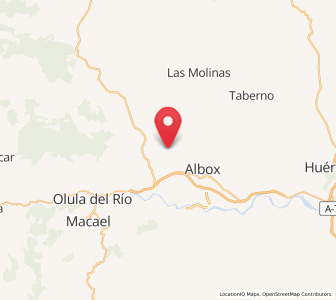 Map of Los Mármoles, Andalusia