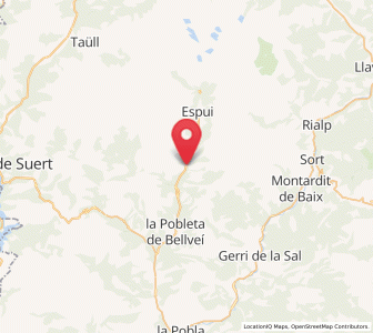 Map of Los Molinos, Catalonia