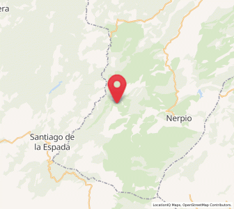 Map of Los Morenos, Castille-La Mancha