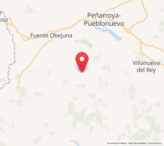 Map of Los Pánchez, Andalusia