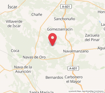 Map of Losañez, Castille and León