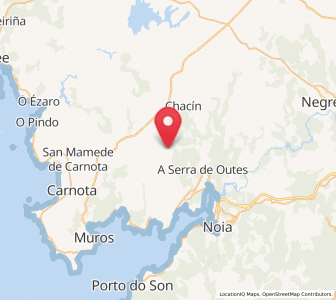 Map of Loyos, Galicia