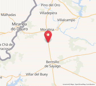 Map of Luelmo, Castille and León