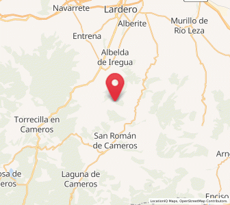 Map of Luezas, La Rioja