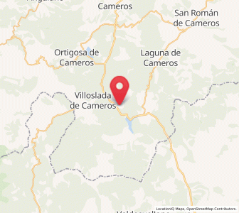Map of Lumbreras, La Rioja