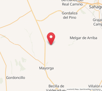 Map of Macudiel, Castille and León