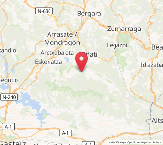 Map of Madina, Basque Country