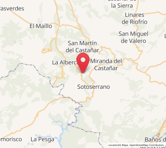 Map of Madroñal, Castille and León