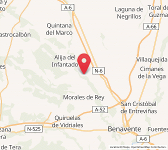 Map of Maire de Castroponce, Castille and León