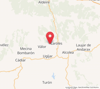 Map of Mairena, Andalusia