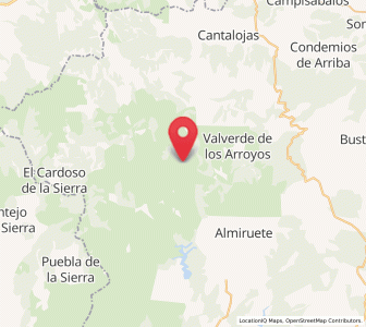Map of Majaelrayo, Castille-La Mancha