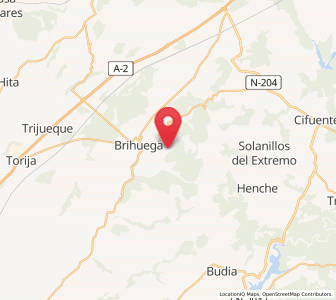 Map of Malacuera, Castille-La Mancha