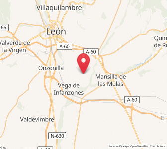 Map of Mancilleros, Castille and León