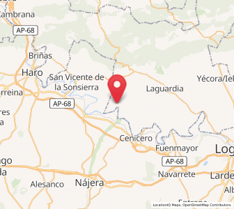 Map of Mañueta, Basque Country