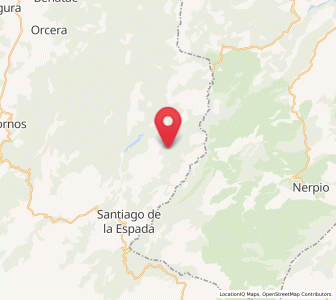 Map of Marchena, Andalusia
