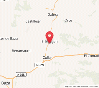 Map of Margen de Abajo, Andalusia