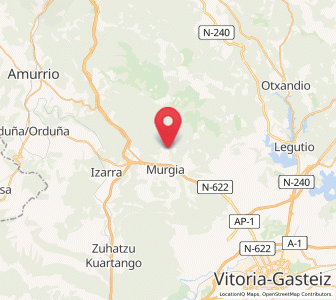 Map of Markina, Basque Country