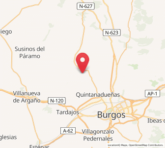 Map of Marmellar de Arriba, Castille and León