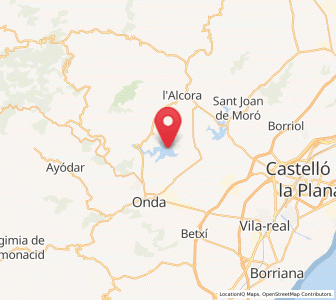 Map of Mas dels Gayatos, Valencia