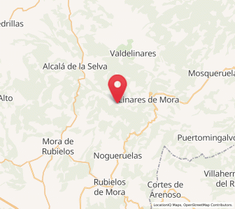 Map of Mas El Fortuño, Aragon