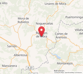 Map of Mas San Miguel, Aragon