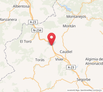 Map of Masías Blancas, Valencia